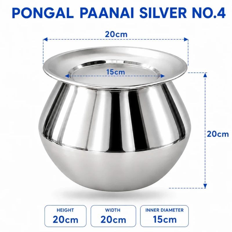 PONGAL PAANAI SILVER NO.4